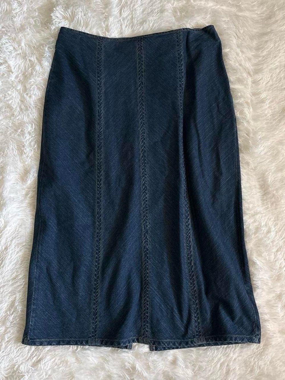 Denim Maxi Skirt